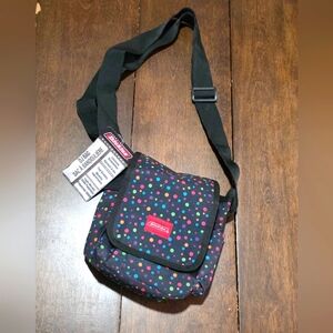 New Dickies Crossbody Bag DJ Bag Colourful Polkadots Mens - Womans